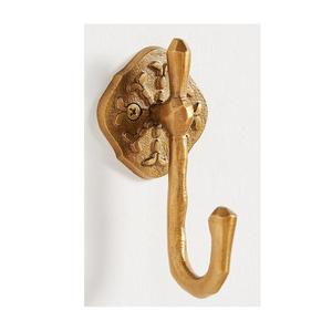 Brass Wall Mounted Self-Adhesive Coat <b>Hooks</b> & <b>Rails</b> Modern Multi-Purpose Functional Storage Solution - Product Image 4