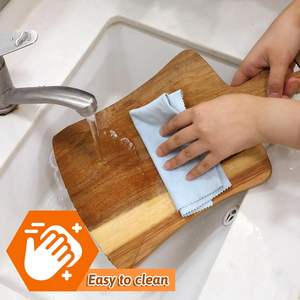 Tablas de Cortar Boston International, Tabla para Servir de Esmalte y Madera, Diseño de Azulejos - Product Image 3