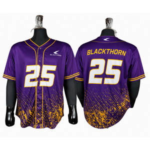 Camiseta de Béisbol Sublimada Personalizada para Hombre, Manga Corta, Secado Rápido, Uniforme para Adultos, Todas las Temporadas - Product Image 1