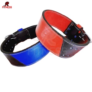 RC Fitness Wear XXL Polished <b>Leather</b> Powerlifting Belt Stainless Steel Buckle Breathable Professional Protection Curved - Product Image 2