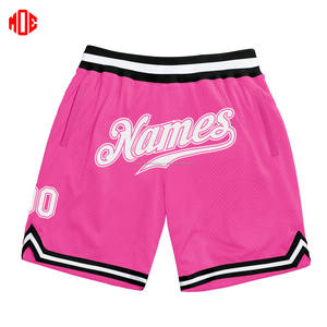 Ropa deportiva con logotipo personalizado para hombre, Diseña tus propios pantalones cortos de malla transpirable de secado rápido, cintura media, antiarrugas, tela de estambre ecológica - Product Image 5