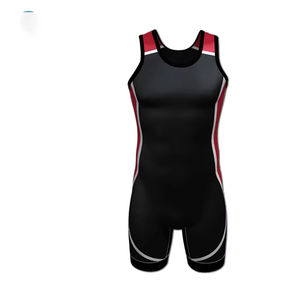 Maillots de lutte personnalisés, t-shirts, uniformes, impression intégrale, sérigraphie, extensibles, séchage rapide, respirants, 100% polyester - Product Image 2