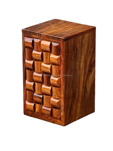 Urnas de Cremación de Madera Estilo Americano Personalizadas para Artículos Funerarios, Pulido de la Mejor Calidad, India - Product Image 5