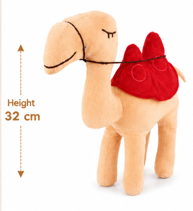 Peluche de Camello Suave, Adorable Peluche de Camello de Velboa, Juguete de Peluche con Temática del Desierto, Regalo Personalizado OEM al por Mayor - Product Image 4