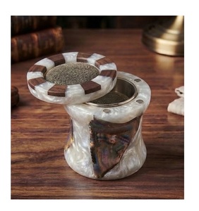 Brûleur d'encens en bois de santal fait main, porte-encens écologique, diffuseur d'aromathérapie pour la maison, le bureau et les usages religieux - Product Image 2