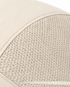 Men Beige Mesh Panel Sports Cap Breathable Lightweight Adjustable Summer Running Training Outdoor Baseball Hat For Men Use - Product Image 6