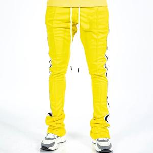 Pantalon de survêtement empilé tendance 2026 pour homme, personnalisé avec logo, style streetwear, coupe oversize, pour le sport et le quotidien - Product Image 4