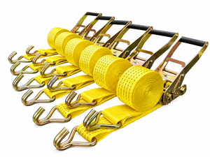 Sangle à cliquet en polyester 50 mm 3000 kg haute résistance pour la logistique et la sécurisation des marchandises – Fournisseur OEM pour grossistes de produits industriels - Product Image 1