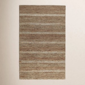 Tapis Bohème en Laine Écologique et Jute, Kilim Tissé à la Main, Tapis Dhurrie, Style Persan, Style Village Indien, Chemin de Couloir, Décoration d'Escalier, Décoration Intérieure, Tapis d'Entrée - Product Image 4