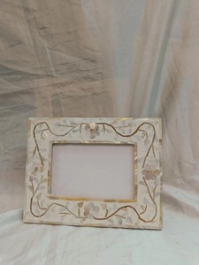 Premium Quality mother of pearl <b>White</b> MOP Photo <b>Frame</b> Handmade Floral Picture <b>Frame</b> Hot Selling Wedding Gift Home Decor - Product Image 6