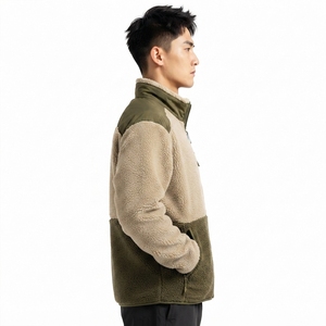 Veste polaire personnalisée en molleton doux, légère et chaude, avec fermeture éclair intégrale, vêtement d'hiver confortable, fabrication OEM - Product Image 4