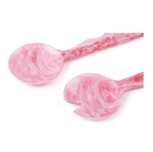 Utensilios Desechables de Resina para Ensaladas, Cuchara para Servir Ensaladas, Tenedor para Pasta, Decoración Sostenible para el Hogar y Fiestas - Product Image 6