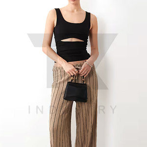 Top Deportivo de Mujer, Nuevo Estilo, de Algodón y Fibra de Bambú, de Alta Calidad, Transpirable, Ecológico, de Secado Rápido, Tejido - Product Image 2