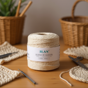 Bobina di Cordoncino in Cotone Ilan 3 mm Circa 400 g - Product Image 2