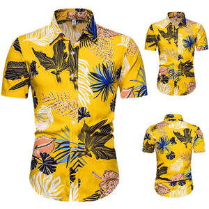 Camisas de Diseño Tribal Polinesio Personalizadas para Hombre, Tallas Grandes, Camisetas Casuales, Camisas Formales Elásticas con Estampado - Product Image 1