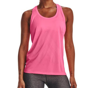 Camiseta sin mangas de algodón para mujer, ligera, de secado rápido, para fitness. - Product Image 1