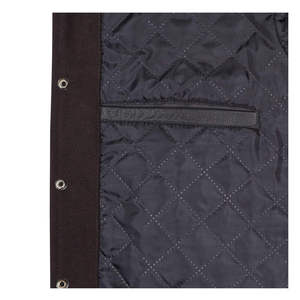 Varsity <b>Jacket</b> Production Factory For Fashion Companies With Wool Blend Body And <b>Leather</b> Sleeve Options - Product Image 5