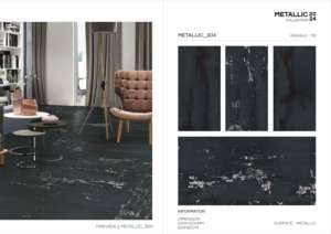 Azulejos de porcelana premium con acabado metálico 60x120cm 600x1200mm tamaño 24x48 para paredes y suelos interiores modernos - Product Image 2