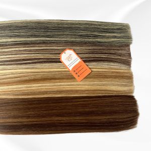 Extensiones de cabello humano de buena reputación con punta plana, queratina de alta calidad, colores personalizables, estilo recto, envío a todo el mundo - Product Image 4