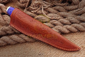 Premium Fillet <b>Knife</b> Stainless Steel Blade Multicolor Wood <b>Handle</b> for Fish Cleaning and Processing - Product Image 6