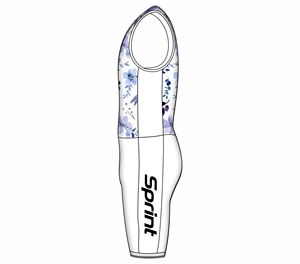 Combinaison de lutte personnalisée pour femmes, imprimée par sublimation, compression, une pièce, uniforme de lutte OEM ODM - Product Image 5