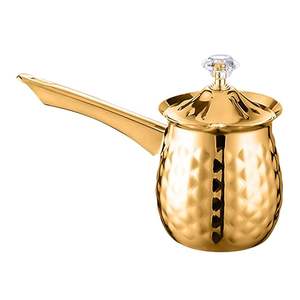 Cafetera Turca Árabe de Acero Inoxidable de 300 ml, Apta para Inducción, con Aislamiento Térmico, Utensilios para Café y Té - Product Image 5