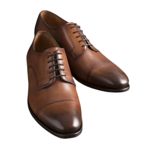 Chaussures en cuir pour hommes, bout rond, style business décontracté, fabrication en gros, chaussures en cuir de qualité supérieure pour hommes - Product Image 3