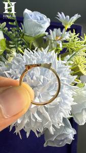 Anillo de Diamantes Cultivados en Laboratorio con Símbolo Om de Lujo, Oro de 14K y 18K con Acento de Rubí, Joyería Fina Espiritual Personalizada para Mujer - Product Image 4