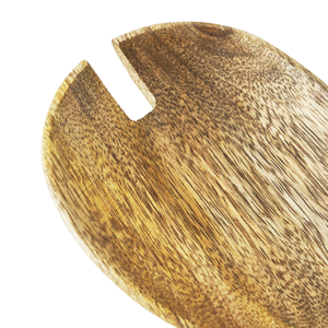 Ensemble de fourchettes et cuillères de service en bois sculpté à la main, design spécial, parfait pour la table, prix de gros, fabriqué au Vietnam. - Product Image 4