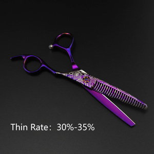 6.0 Inch Fashion Beauty <b>Barber</b> Hair Scissor First-grade Quality Hairdressing Scissors Straight Hot Sale Easy to Cut - Product Image 6