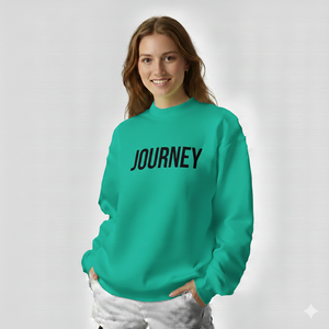 Sudadera Holgada de Manga Larga con Cuello Alto para Mujer, Forro Polar Suave, Cómoda, Transpirable y Resistente al Viento - Product Image 2