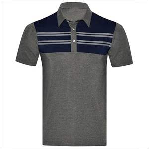 Camisetas de Golf Personalizadas para Hombre, Diseño Estampado en Tela de Rizo de Primera Calidad, Poliéster/Algodón, Manga Corta, para Uso Deportivo y Casual - Product Image 3