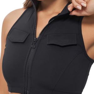 High Quality Fitness Women Soft Crew Neck Long Sleeve Crop Top Shirt Sportswear Slim Fit Compression Sexy Gym Crop Top - Product Image 4