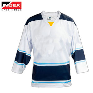 Camiseta de Hockey sobre Hielo Verde para Hombre, Manga Larga, Sublimada, Absorbe la Humedad, Corte Regular, Ropa Deportiva para Adultos - Product Image 2