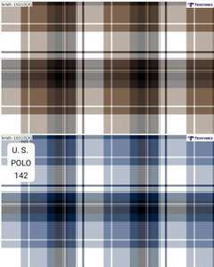 Tissu de chemise à carreaux teint en fil 100 % coton de qualité supérieure, designs inspirés de US POLO, qualité export à prix abordable - Product Image 5