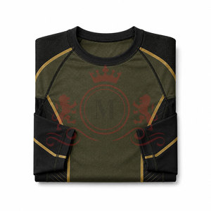 Professional <b>Compression</b> Apparel With Smooth Finish Rash Guard For Swimming Practice Rash Guard - Product Image 4