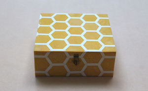 Decorative Resin Inlay Jewelry <b>Box</b> Natural Necklace <b>Earring</b> Storage Resin <b>Box</b> - Product Image 4