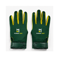 Gants de football américain professionnels, légers, pliables, adhérents, haute flexibilité, antidérapants, unisexes, avec logo.