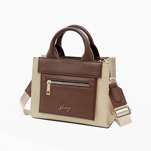 Sac à fermeture éclair portable en cuir microfibre Hody CILLIE, tendance, durable, avec poignée souple de taille moyenne pour les voyages - Product Image 5