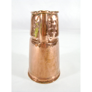 Carafe en cuivre de 50 oz de qualité supérieure avec poignée, design simple, pour boissons, carafe à vin à pointe concave, carafe de stockage d'eau, bouilloire en cuivre - Product Image 3