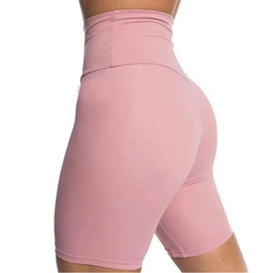 High Waist <b>Women</b> Gym <b>Shorts</b> Seamless Yoga Biker <b>Shorts</b> Breathable Athletic Fitness Apparel OEM Custom Logo Wholesale - Product Image 5