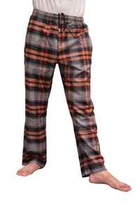 Pantalones de Pijama de Franela a Cuadros para Hombre, Ropa de Dormir Suave y Transpirable, Pantalones de Salón con Cintura Elástica, Ropa de Dormir Personalizada OEM para Hombre - Product Image 3