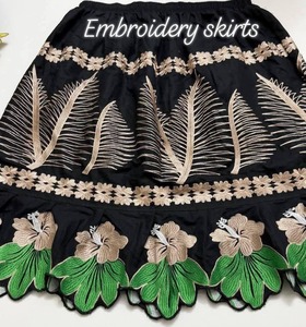 Faldas Bordadas de Moda para Mujer, Ropa de Fiesta, Servicio OEM, Falda Bordada Transpirable para Mujer - Product Image 3