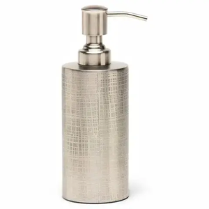 Dispensador de Jabón de Metal de Primera Calidad con Diseño Martillado Estilo Vintage en Nuevo Diseño - Product Image 1