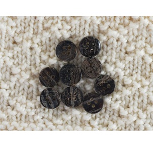 Boutons vierges personnalisés de haute qualité, faits à la main en corne de buffle naturelle, style tige, pour logos, jeans, chemises et autres vêtements - Product Image 4