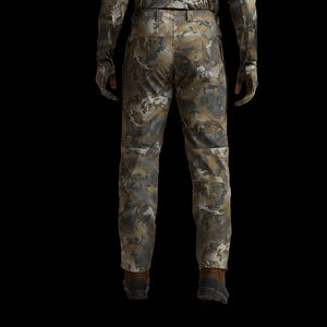 Pantalon de chasse d'extérieur en polyester 100 %, fermeture éclair et boutons sur le devant, côtés et poches, passants de ceinture - Product Image 3