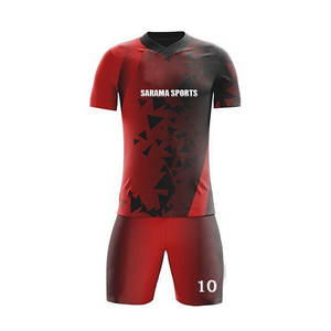 Nuevo Uniforme de Fútbol Unisex con Diseño Elegante, Jersey de Fútbol Personalizado, Transpirable, de Secado Rápido, 100% Poliéster, para Entrenamiento de Fútbol - Product Image 2