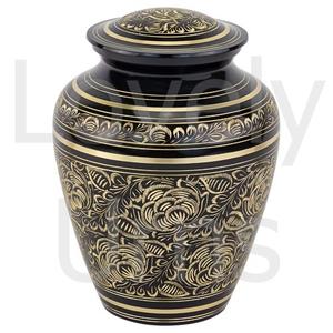 Urna Funeraria de Latón Villarose Elite, Diseño Dorado, Urna Conmemorativa para Cenizas Humanas, Fabricante OEM ODM - Product Image 2