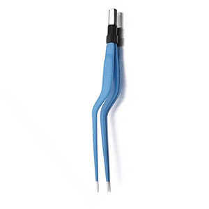 Pinces électriques isolées Adson bipolaires Jansen à baïonnette américaines réutilisables en acier, pointes de pinces de bijoutier antiadhésives électro-revêtues - Product Image 1