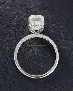 IGI/GIA <b>Lab</b> Grown Vintage 14k Yellow Gold Wedding/Engagement Ring Round Cut Diamond Unisex Perfect Anniversary & Party Gift - Product Image 4